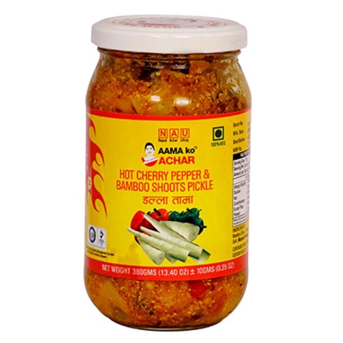 Hot Cherry Pepper & Bamboo Shoots Pickle 380g