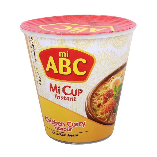 mi ABC Chicken Curry Falvour Instant Noodles 60g