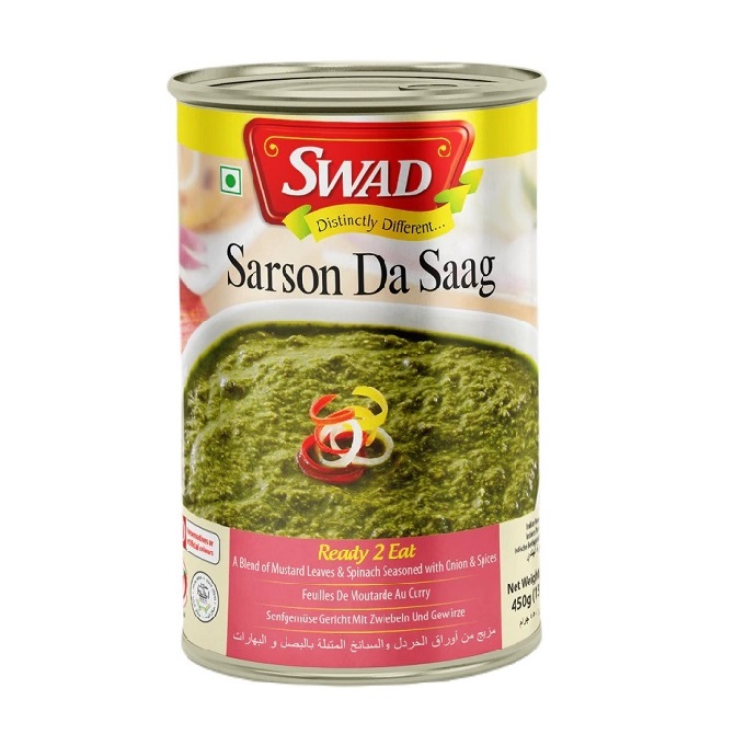 Swad Sarson da Saag Instant Food 450g