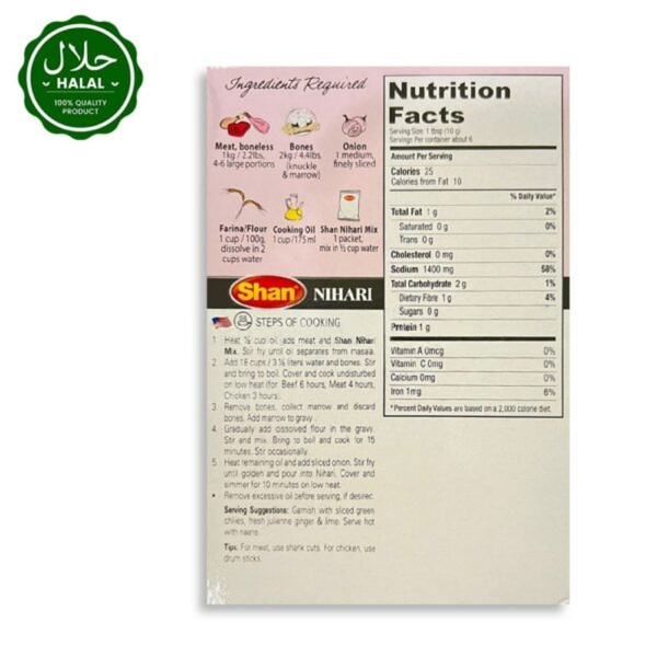 Shan Nihari Masala 60g