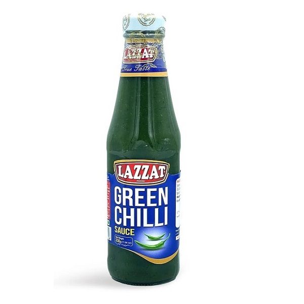 Lazzat Green Chilli Sauce 