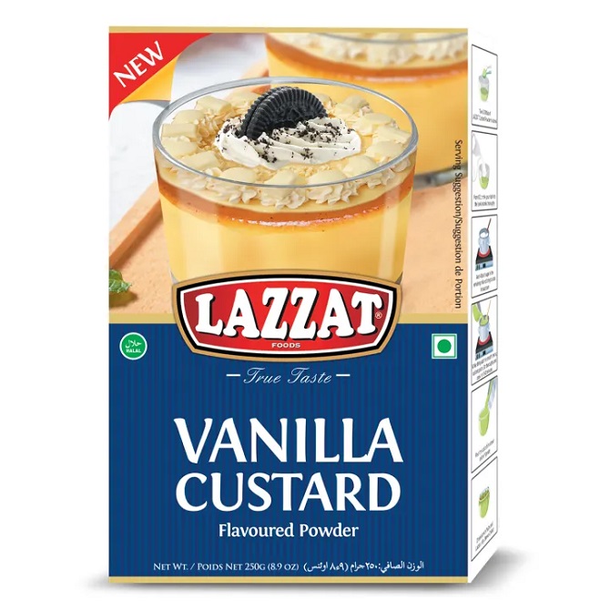Lazzat Vanilla Custard 250g