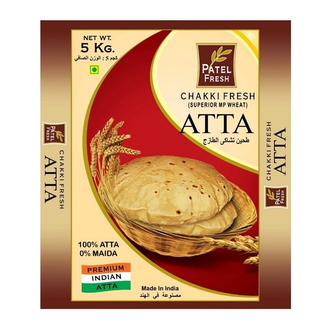 Patel Fresh Chaki Aata 5kg