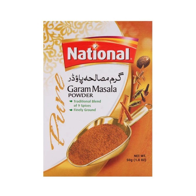 National Garam Masala Powder 50g