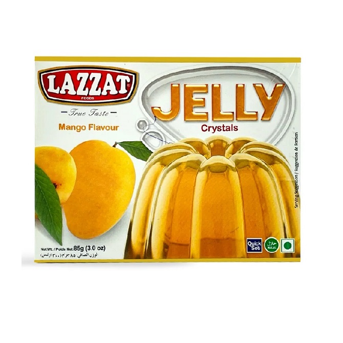 Lazzat Mango Falvour Jelly 75g