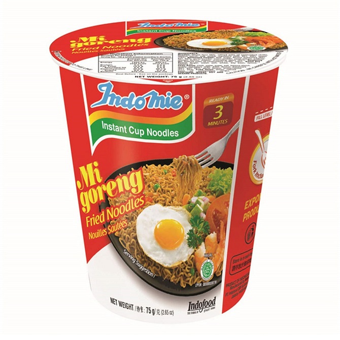 Indomie Cup Noodles Mi Goreng 75g