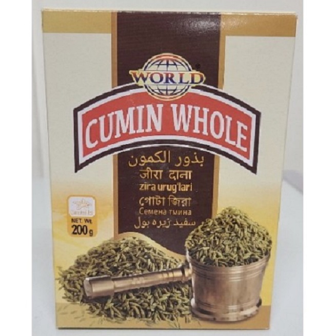 World Cumin Whole 200g