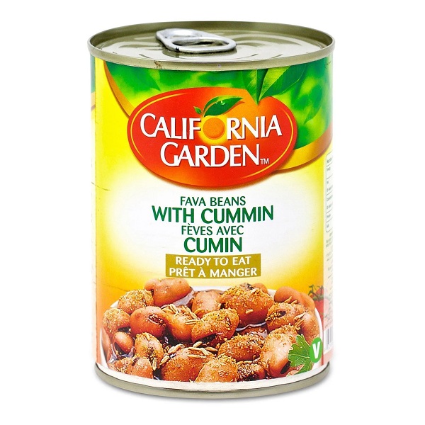 California Garden Fava Beans With Cumin