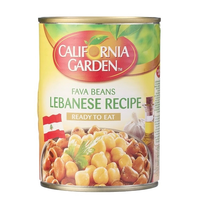 California Garden Fava Beans Lebanese Recipe 400g