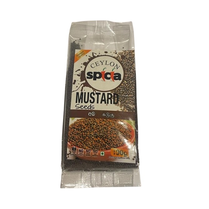 Ceylon food Mustard Seeds 100g