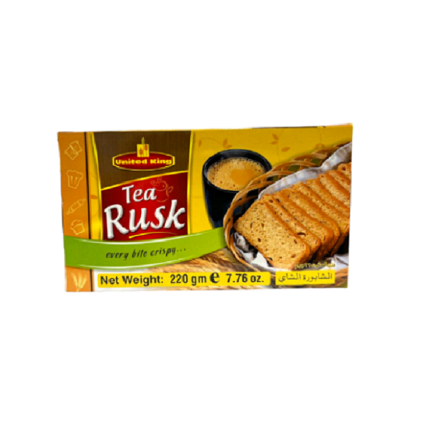 United King Tea Rusk (Cake Rusk) 220g